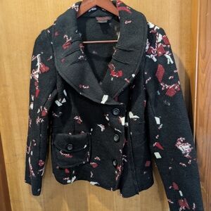 Simon Chang Part Wool Jacket